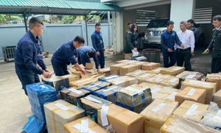 Tiêu hủy gần 30.000 bao thuốc lá nhập lậu