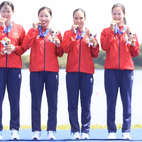 Rowing Việt Nam giành HCĐ sau màn đua nỗ lực tại Asiad 20
