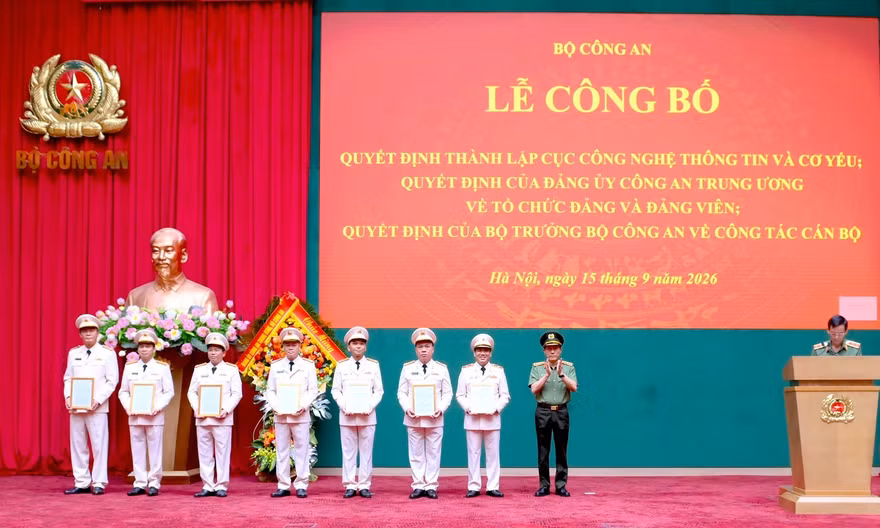 Bộ Công an thành lập Cục Công nghệ thông tin và Cơ yếu
