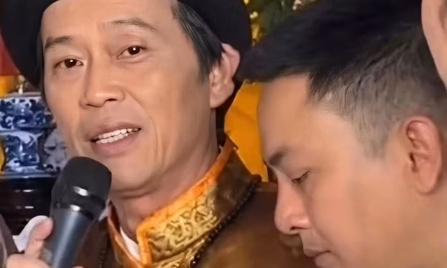 Hoài Lâm gặp lại cha nuôi Hoài Linh