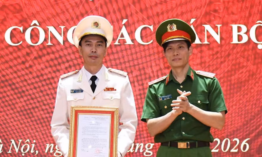 Đại tá Trương Văn Hồng được bổ nhiệm Phó Cục trưởng Cục Cảnh sát điều tra tội phạm về ma túy