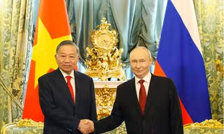 Tổng Bí thư, Chủ tịch nước Tô Lâm hội đàm với Tổng thống Nga Vladimir Putin