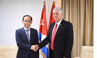 Đặc phái viên của Tổng Bí thư, Chủ tịch nước Tô Lâm làm việc tại Cuba