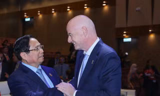 FIFA muốn mở học viện bóng đá tại Việt Nam