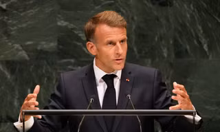Tổng thống Pháp Macron gay gắt trong bài phát biểu cuối cùng tại Liên Hợp Quốc