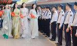 Sàn catwalk đặc biệt của 53 nhan sắc Hoa hậu Việt Nam giữa Ga Hà Nội 