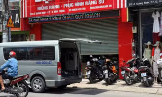 TPHCM: Cảnh sát xuất hiện tại loạt phòng khám nha khoa liên quan vụ ly hôn nghìn tỷ 