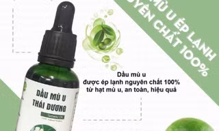 Buộc tiêu hủy dầu mù u Thái Dương, gel tắm gội toàn thân Oatrum
