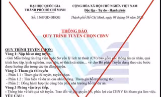 Chiêu lừa mới khiến nhiều trường học TPHCM báo động