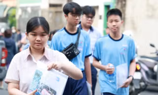 Trường đầu tiên tại TPHCM công bố điểm chuẩn lớp 10