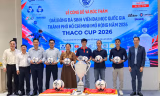 16 đội bóng sinh viên tranh tài tại THACO Cup 2026