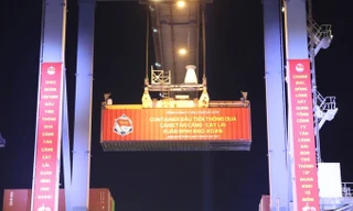 Hơn 1000 lao động làm việc trong đêm giao thừa tại Cảng Tân Cảng- Cát Lái 