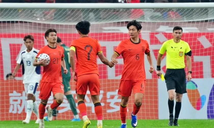 U23 Trung Quốc thoát hiểm trước U23 Thái Lan trong ngày ra quân China CFA 2026