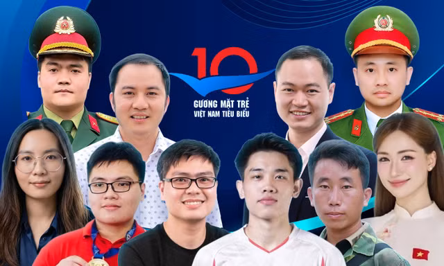 Công bố 10 Gương mặt trẻ Việt Nam tiêu biểu năm 2025: Đình Bắc, Hòa Minzy góp mặt