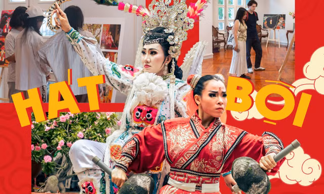 Họa sĩ 2K8 và hành trình sống cùng hát bội: Sau lớp mặt nạ là tâm hồn Việt rực rỡ