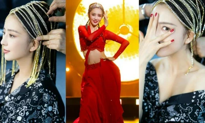 Mỹ nhân Tân Cương U40 đẹp xuất thần, bộ cánh hở eo khi fan ‘điêu đứng’