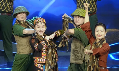 Trình diễn nghệ thuật hoành tráng hướng tới 80 năm ngày thành lập Quân đội 