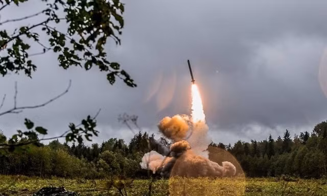Ukraine tung video bắn hạ tên lửa hành trình Iskander-K của Nga