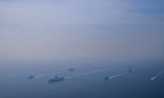 Chiến dịch phong tỏa eo biển của Mỹ gây áp lực lên năng lực tác chiến hải quân khu vực