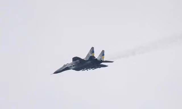 Máy bay chiến đấu MiG-29 Ukraine rơi khi làm nhiệm vụ