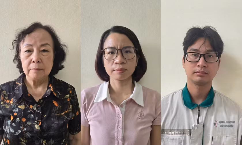 Chỉ đạo sửa kết quả quan trắc, Viện trưởng Viện Khoa học môi trường và sức khỏe cộng đồng bị khởi tố 