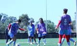Tuyển nữ Việt Nam tập luyện dưới nắng nóng, hướng tới trận gặp Đài Bắc Trung Hoa