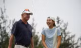 '360 sắc thái biểu cảm' của Lê Chúc An trên sân tập trước thềm Giải Vô địch Golf Quốc gia - Gia Lai 2025