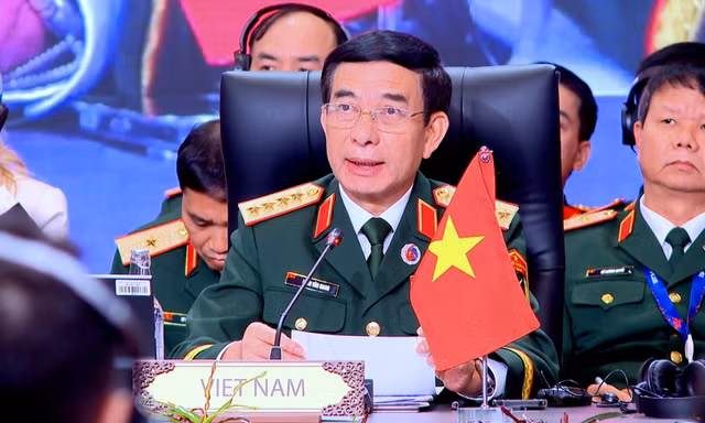 Đại tướng Phan Văn Giang nói về định hướng hợp tác cho tương lai tại ADMM+ 