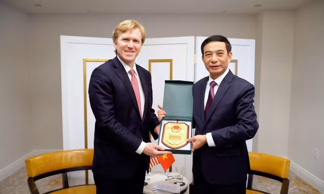 Lãnh đạo Bộ Quốc phòng Việt Nam và Bộ Chiến tranh Mỹ gặp gỡ tại Washington