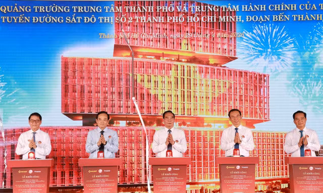 TPHCM khởi công nhiều dự án trọng điểm
