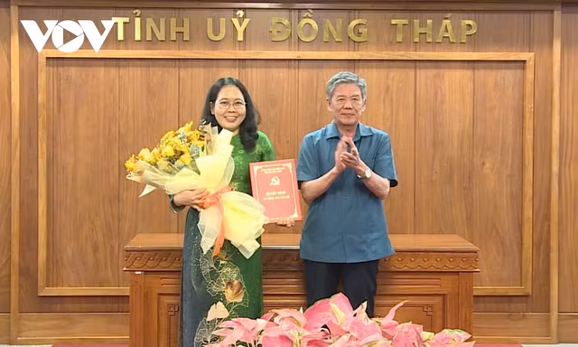Ban Bí thư Trung ương Đảng chuẩn y nhân sự ở Đồng Tháp