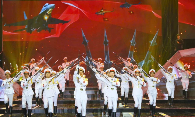 Bản hùng ca tôn vinh Quân đội nhân dân Việt Nam 