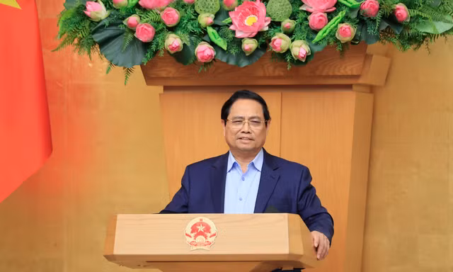 Phiên họp Chính phủ thường kỳ tháng 2/2026. Ảnh: Nhật Bắc