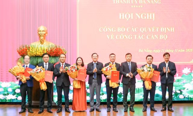 Điều động, bổ nhiệm nhiều nhân sự ở Đà Nẵng