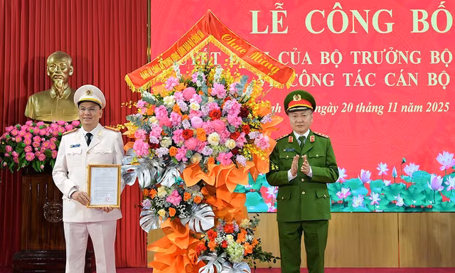Điều động, bổ nhiệm giám đốc công an ở 3 tỉnh
