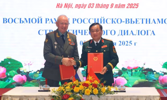 Đối thoại Chiến lược quốc phòng Việt Nam - Nga lần thứ 8 tại Hà Nội