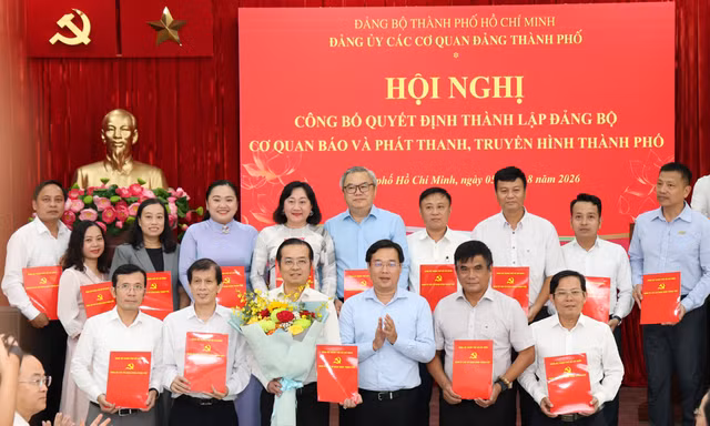 Ông Lê Văn Minh giữ chức Bí thư Đảng ủy Cơ quan Báo và Phát thanh, Truyền hình TP. HCM