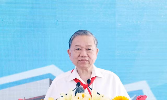 Tổng Bí thư Tô Lâm dự khởi công trường phổ thông nội trú tại xã Ea Rốk 