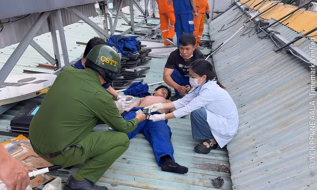 Thanh niên thoát chết gang tấc nhờ công an nhanh tay cắt nguồn điện