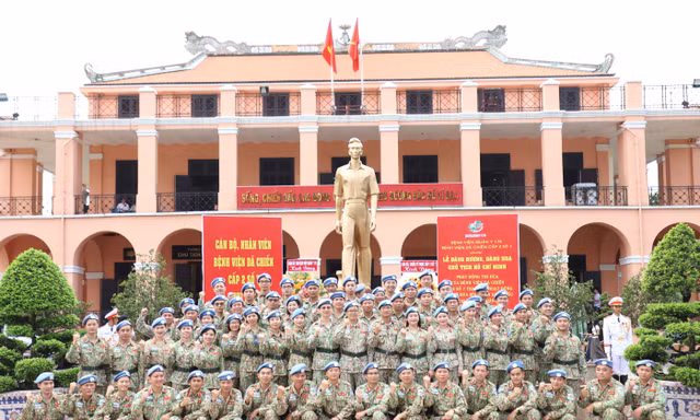 63 cán bộ, chiến sĩ quân y quyết tâm hoàn thành xuất sắc nhiệm vụ gìn giữ hòa bình tại Nam Sudan