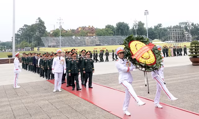 Nghiên cứu nâng tầm thực hiện nghi lễ tại Lăng Bác
