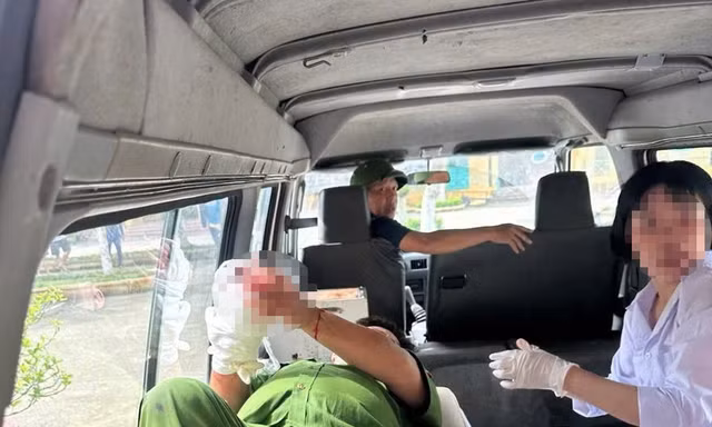 Truy bắt kẻ chém lìa ngón tay cái thiếu tá Công an Hải Phòng
