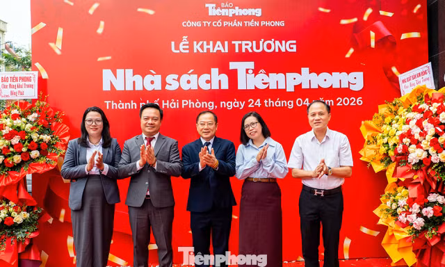 Khai trương nhà sách Tiền Phong tại Hải Phòng