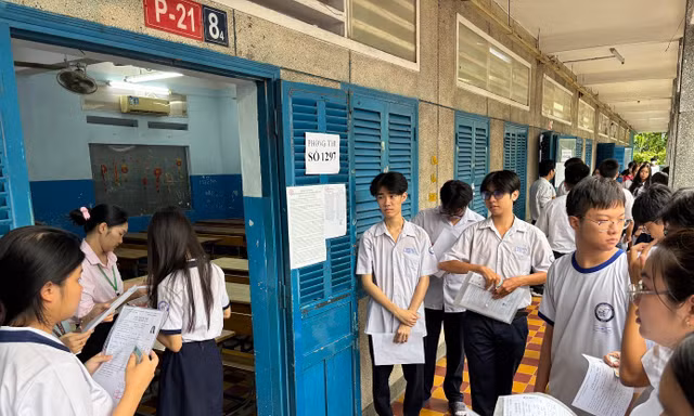Điểm sàn đại học năm 2025 tại TPHCM: Phân hóa mạnh giữa các trường và nhóm ngành
