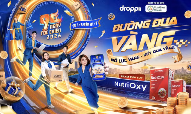 Săn giải thưởng 5 tỷ đồng tại sự kiện '90 Ngày Tốc Chiến' 2026 của Droppii