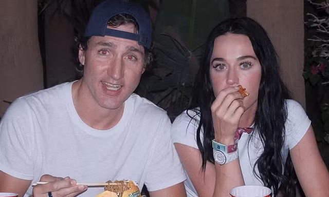 Ảnh Katy Perry hẹn hò cựu thủ tướng Canada 