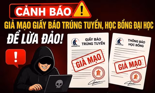 Công an TPHCM lật tẩy chiêu trò giả giấy trúng tuyển, học bổng để lừa đảo