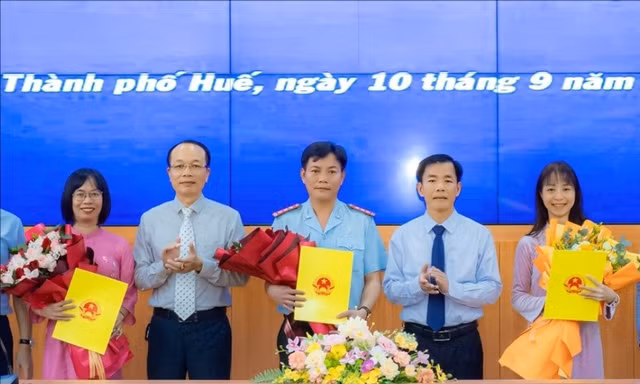 Điều động, bổ nhiệm nhiều nhân sự ở TP Huế