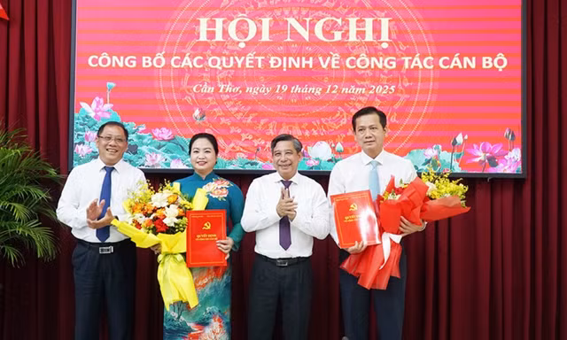 Điều động, bổ nhiệm nhân sự ở 5 tỉnh, thành 
