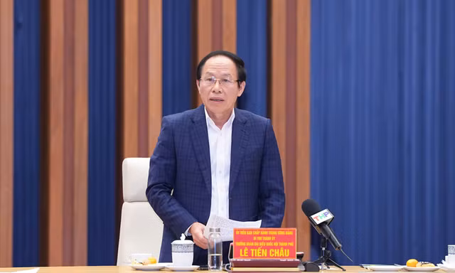 Ông Lê Tiến Châu - Bí thư Thành ủy Hải Phòng.